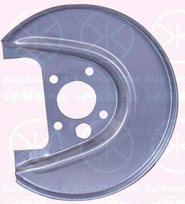 Golf IV 98-04 Rear Brake Shield LH (91-26-505)